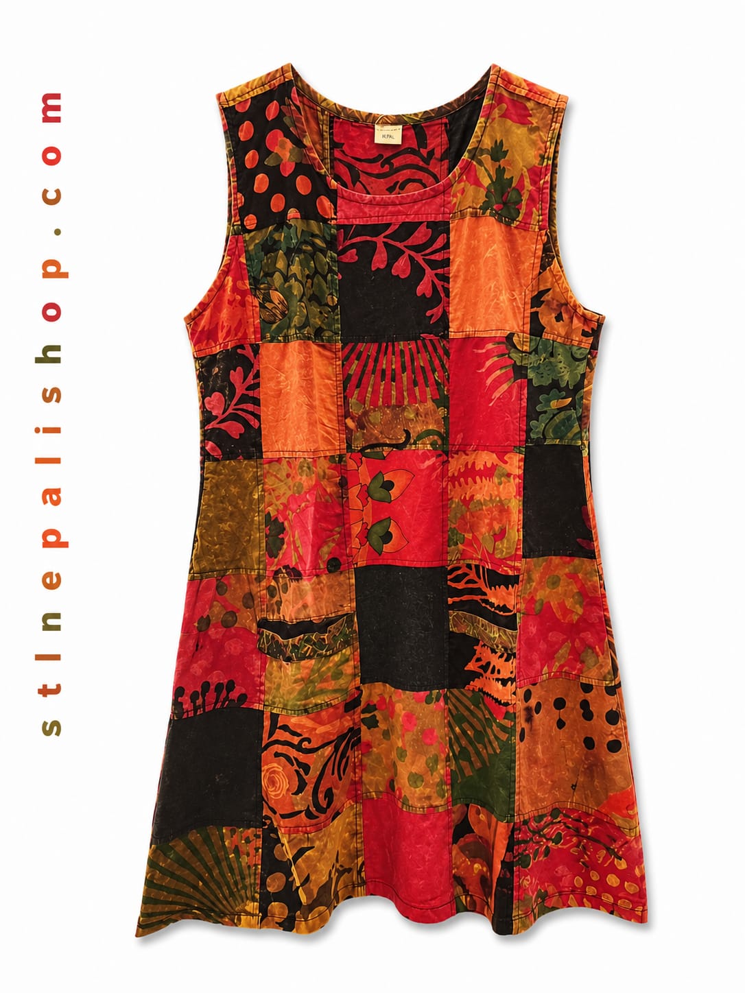 SHINKER PATCH DRESS (WASH)