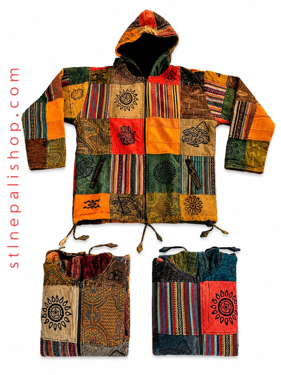 PATCH WORK MENS JACKET