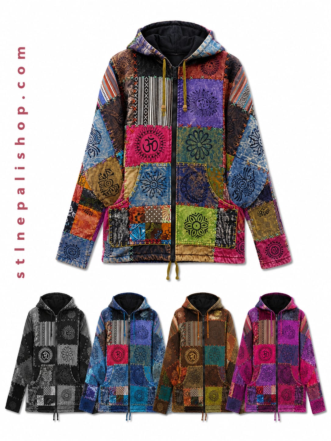 PATH STONE WASH CRUSS JACKET