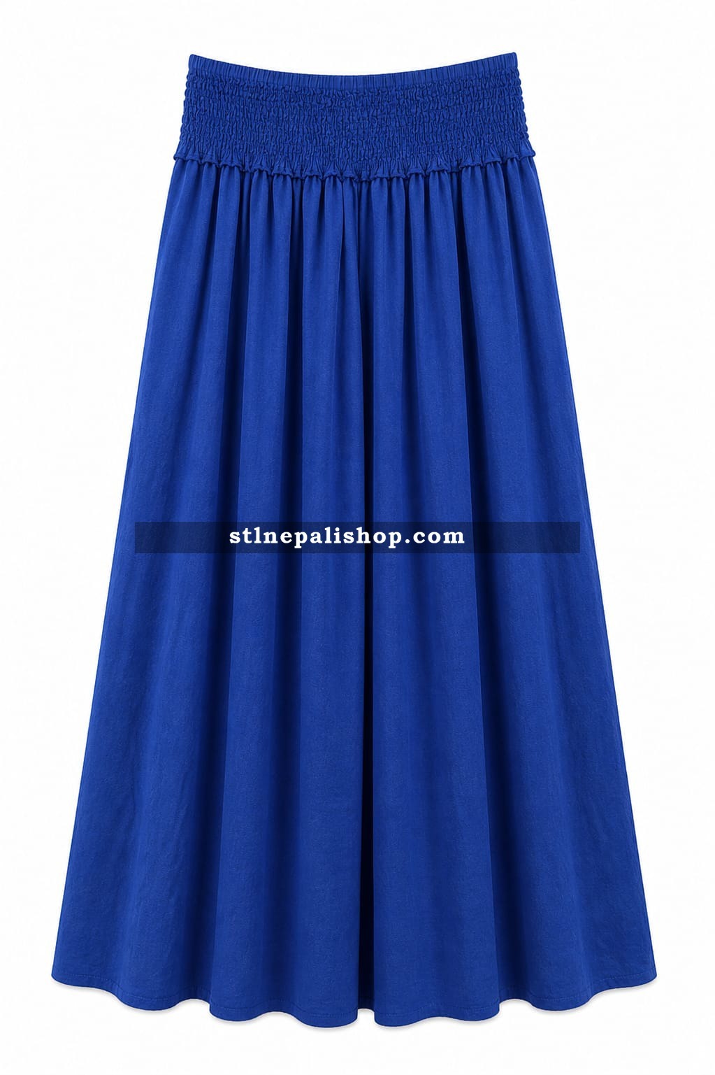 Pleated Midi Skirt