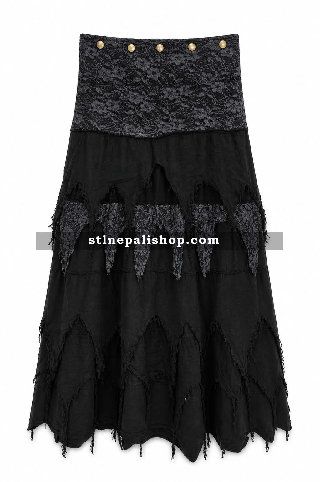 Black Lace Skirt