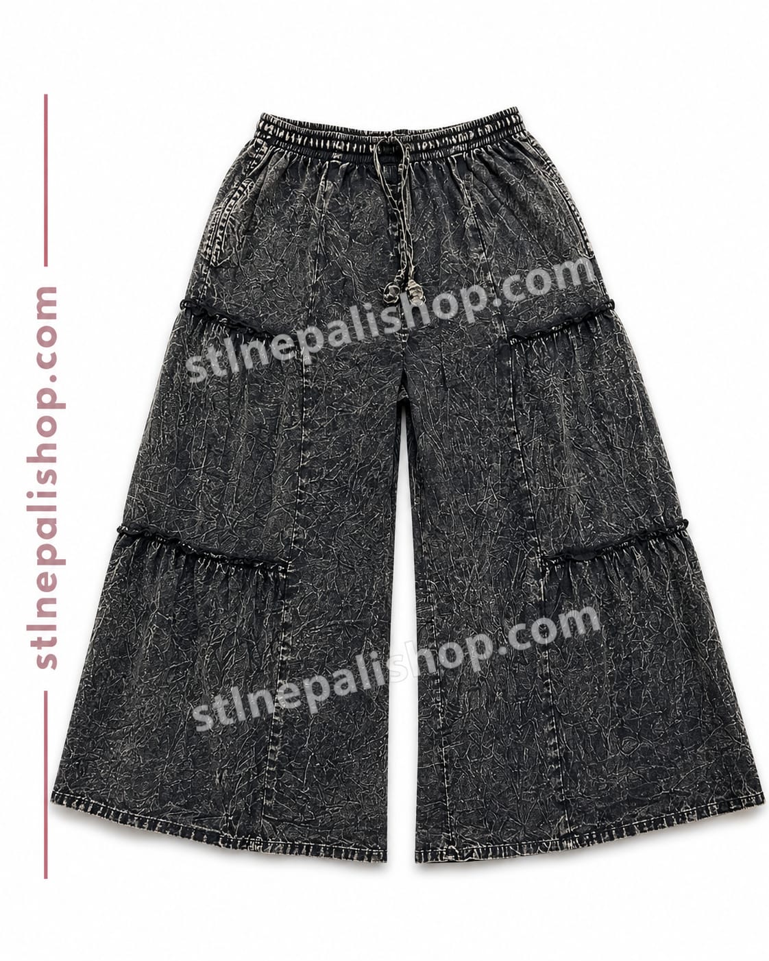 Fine Cotton Wash Palazzo