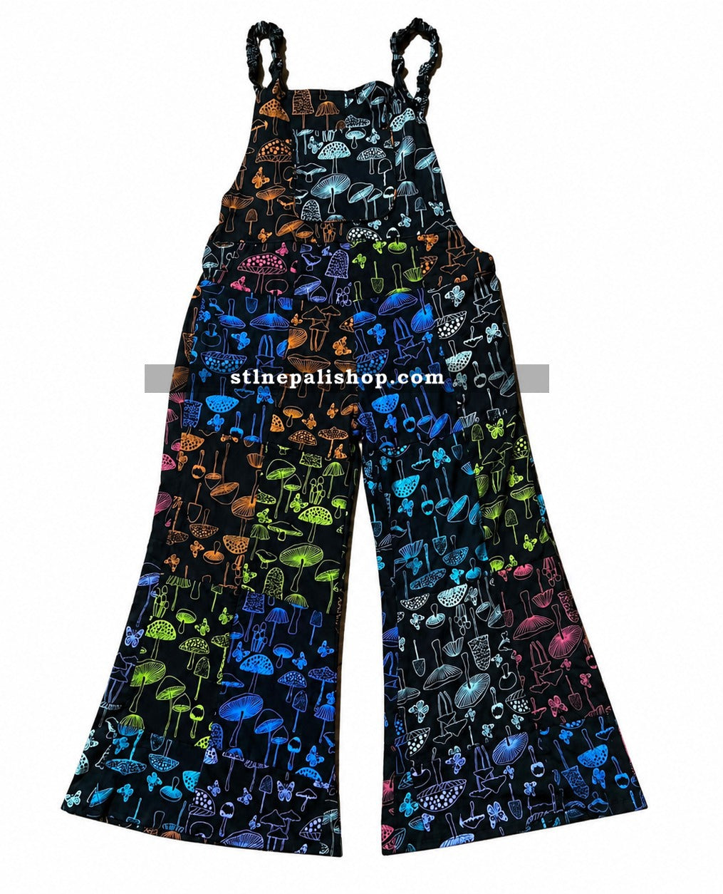 Cotton Mushroom Patch Jumpsuit