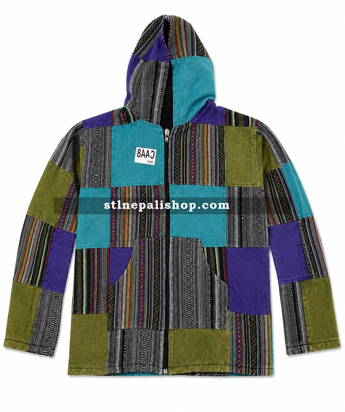 Patch Gheri Jacket - Stone Washed