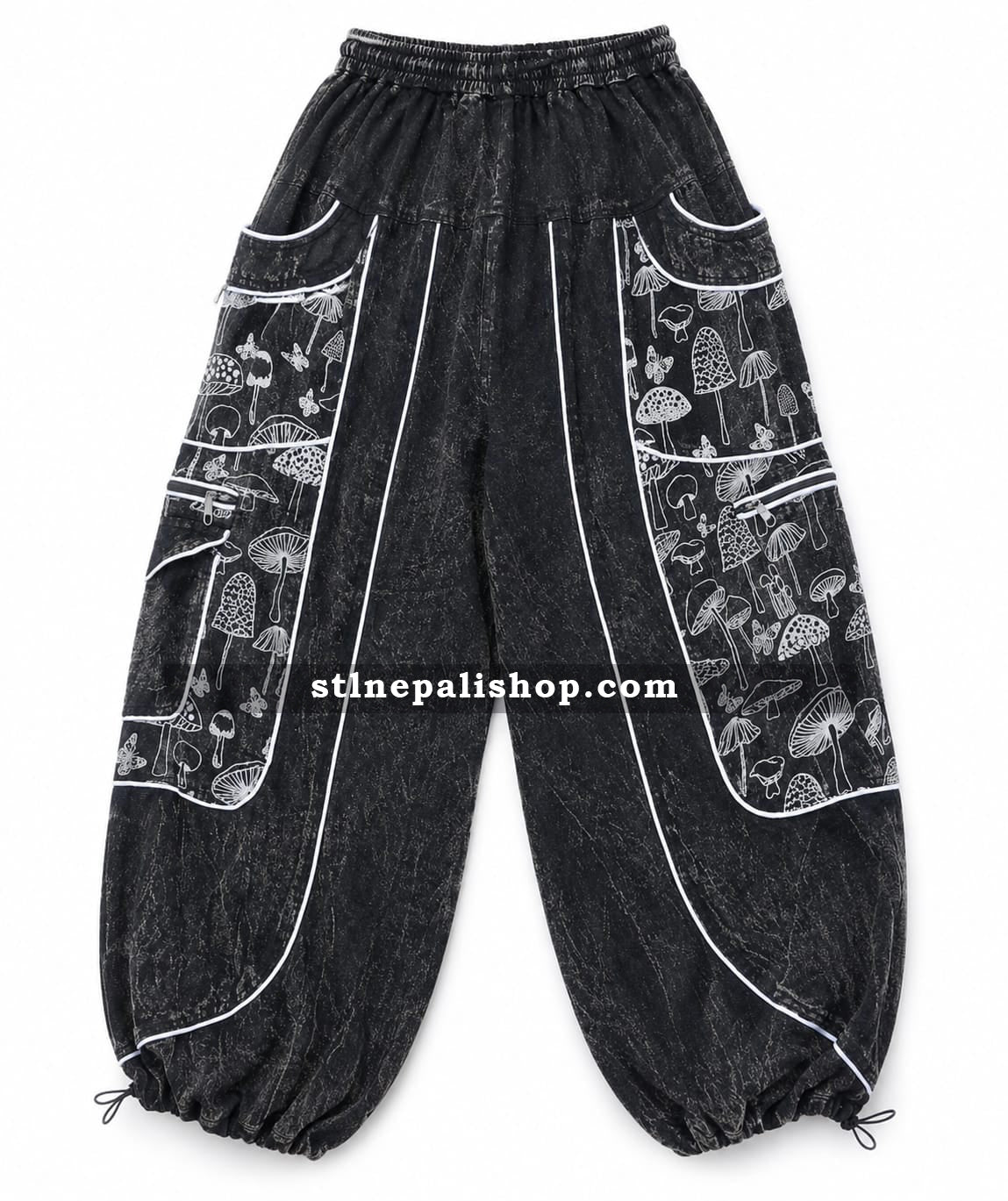 Mushroom Double Piepin Trouser
