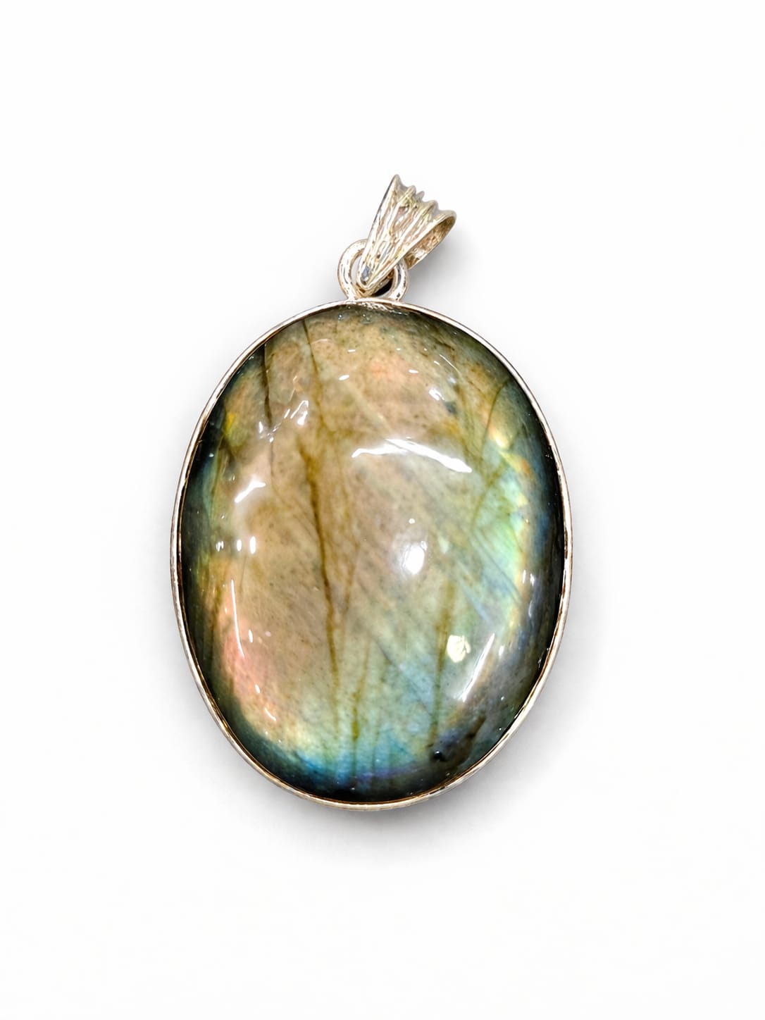 Large labradorite pendant