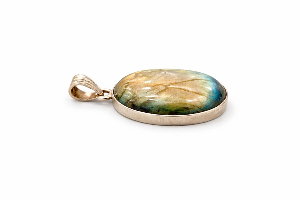 Large labradorite pendant